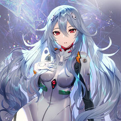 This is a pixiv picture whose title is 綾波レイ.