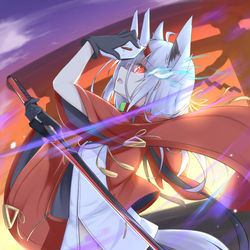 This is a pixiv picture whose title is ハクアちゃん.