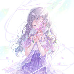 This is a pixiv picture whose title is 雨上がらないで。*＊.