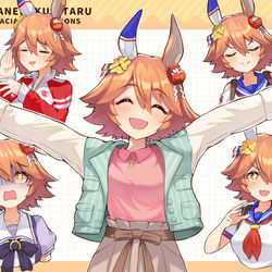 This is a pixiv picture whose title is いろいろフクキタル.