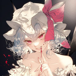 This is a pixiv picture whose title is Lady Scarlet ♡.