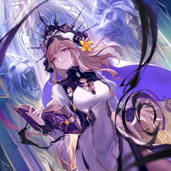 This is a pixiv picture whose title is 【テレビアニメ版・シャドウバース】ディザスタープリースト.
