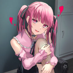 This is a pixiv picture whose title is 連絡取れなかったからお家まで来ちゃった♡.