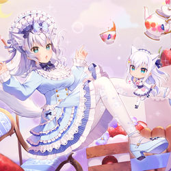 This is a pixiv picture whose title is ❄ミックスシロップ❄.