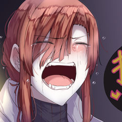 This is a pixiv picture whose title is 限界オタクお姉さん.