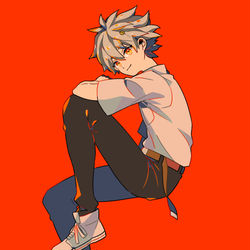 This is a pixiv picture whose title is 渚カヲル.
