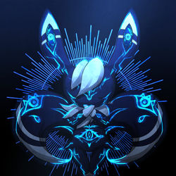 This is a pixiv picture whose title is MEOWSTIC.