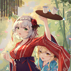 This is a pixiv picture whose title is 诺艾尔.