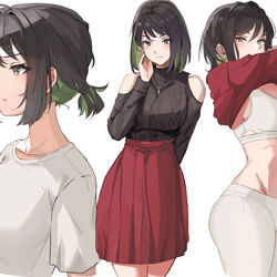 This is a pixiv picture whose title is miru.
