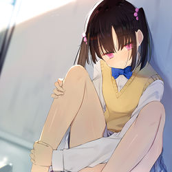 This is a pixiv picture whose title is にやり.