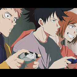 This is a pixiv picture whose title is 夜更かし.