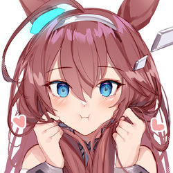 This is a pixiv picture whose title is モフノブルボン.