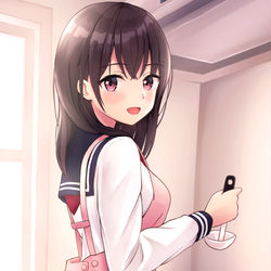This is a pixiv picture whose title is 「もうすぐできるよ」.
