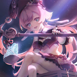 This is a pixiv picture whose title is Yanfei.