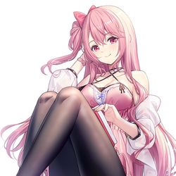 This is a pixiv picture whose title is 休憩.
