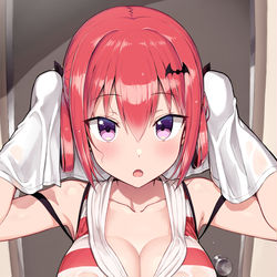 This is a pixiv picture whose title is ふぅー、助かったわぁー.