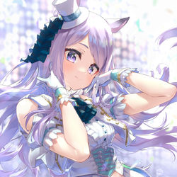 This is a pixiv picture whose title is メジロマックイーンちゃん.