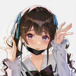 This is a pixiv picture whose title is 委員長.