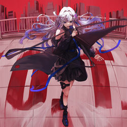 This is a pixiv picture whose title is HIGHSCHOOL OF THE DEAD.