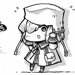 This is a pixiv picture whose title is マシュ専属ドルオタと化した先輩。.