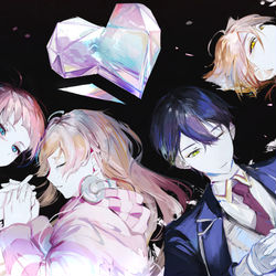 This is a pixiv picture whose title is 誰も知らない物語.