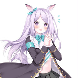 This is a pixiv picture whose title is メジロマックイーンちゃん.
