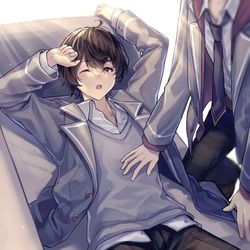 This is a pixiv picture whose title is 寝起きのりっちゃん.