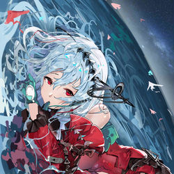 This is a pixiv picture whose title is 我的巨剑可以轻松搅动潮汐～.