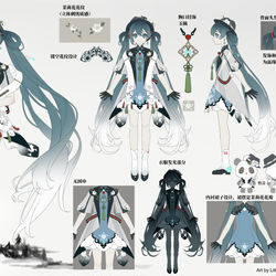 This is a pixiv picture whose title is MIKU WITH YOU 2021.