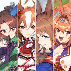 This is a pixiv picture whose title is ウマ娘まとめ.