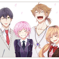 This is a pixiv picture whose title is ハッピートリガー.