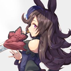 This is a pixiv picture whose title is ライスシャワーちゃん.