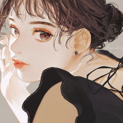 This is a pixiv picture whose title is リボン.