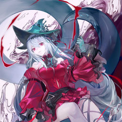 This is a pixiv picture whose title is Skadi the corrupting heart.