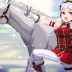 This is a pixiv picture whose title is ゴルシちゃんとゴルシウィーク！.