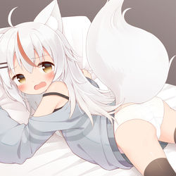 This is a pixiv picture whose title is 神狐かなちゃん.