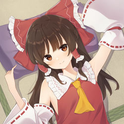 This is a pixiv picture whose title is 東方絵.