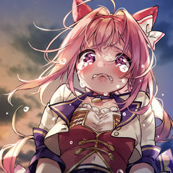 This is a pixiv picture whose title is 泣いてもいいんだよ.
