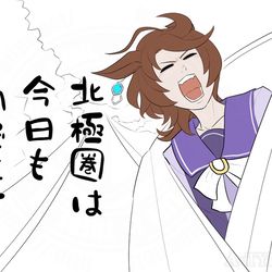 This is a pixiv picture whose title is 大泉洋と見せかけてタキオン。.