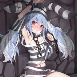 This is a pixiv picture whose title is ♥♥兎田ぺこら♥♥.