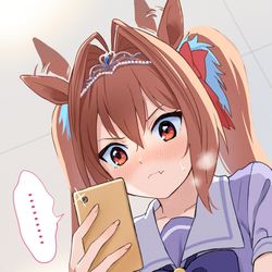 This is a pixiv picture whose title is ウマ娘②.