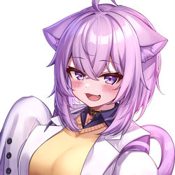 This is a pixiv picture whose title is ねこぴょい.
