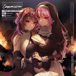 This is a pixiv picture whose title is 【齊格拉特的狂歡節】.