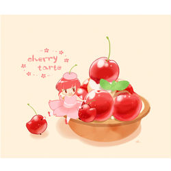 This is a pixiv picture whose title is さくらんぼタルト.