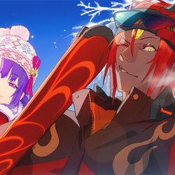 This is a pixiv picture whose title is 【FGO】落書き詰め【X'masイベとか】.