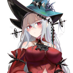 This is a pixiv picture whose title is 斯卡蒂.