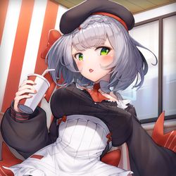 This is a pixiv picture whose title is 「ノエル～デートTIME～」.