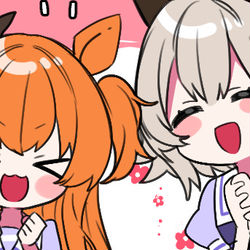 This is a pixiv picture whose title is ウマ娘ログ①.