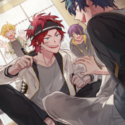 This is a pixiv picture whose title is あそび部詰め.