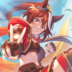 This is a pixiv picture whose title is ﾃｲｵｰ!.